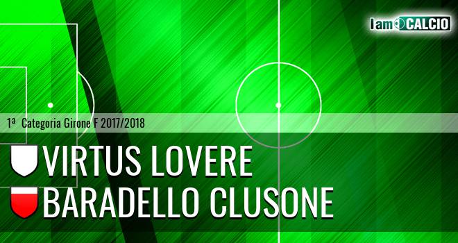 Virtus Lovere - Baradello Clusone