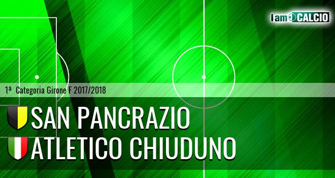 San Pancrazio - Atletico Chiuduno