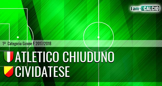 Atletico Chiuduno - Cividatese