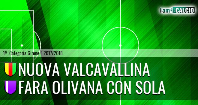 Nuova Valcavallina - Fara Olivana con Sola