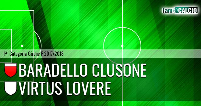 Baradello Clusone - Virtus Lovere