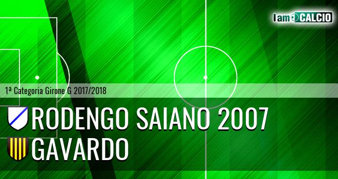 Rodengo Saiano 2007 - Gavardo