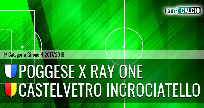 Poggese X Ray One - Castelvetro Incrociatello