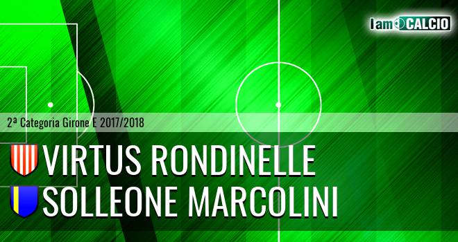 Virtus Rondinelle - Solleone Marcolini