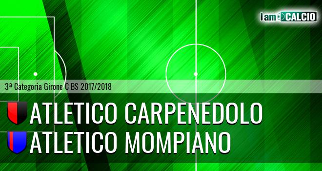 Atletico Carpenedolo - Atletico Mompiano