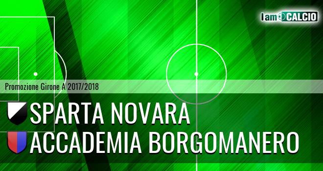 Sparta Novara - Accademia Borgomanero