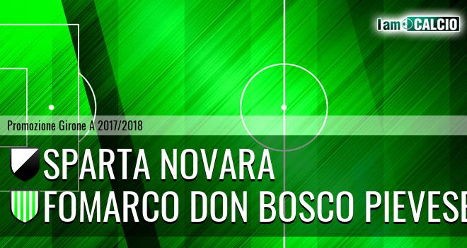 Sparta Novara - Fomarco Don Bosco Pievese