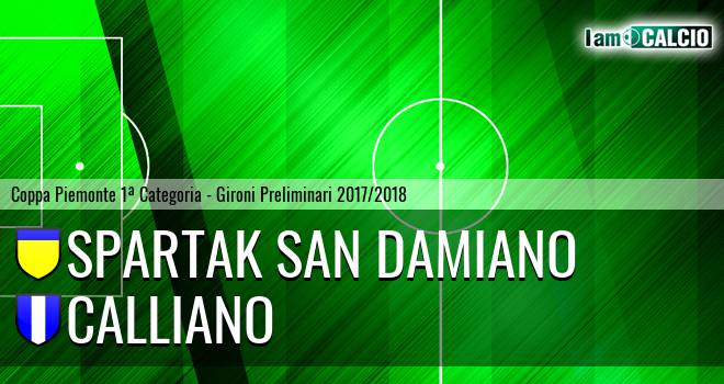 Spartak San Damiano - Calliano