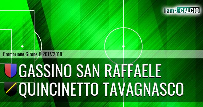 Gassino San Raffaele - Quincinetto Tavagnasco