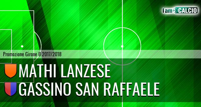 Mathi Lanzese - Gassino San Raffaele