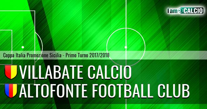 Villabate Calcio - Altofonte Football Club