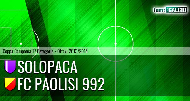 Solopaca - FC Paolisi 992