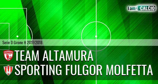 Team Altamura - Sporting Fulgor Molfetta