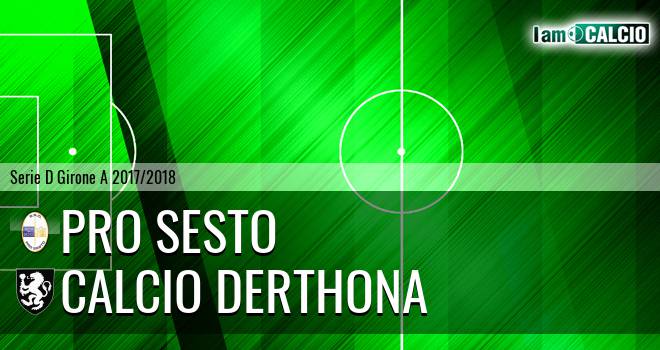 Pro Sesto - Calcio Derthona