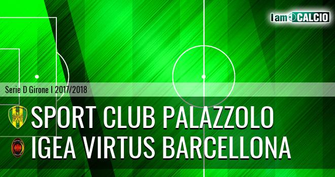 Sport Club Palazzolo - Nuova Igea Virtus