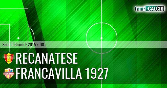 Recanatese - Francavilla 1927