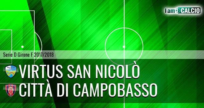 Virtus San Nicolò Teramo - Città di Campobasso