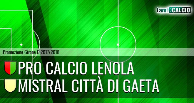 Pro Calcio Lenola - Mistral Città di Gaeta