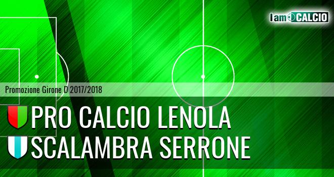 Pro Calcio Lenola - Scalambra Serrone