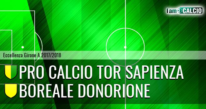 Pro Calcio Tor Sapienza - Boreale