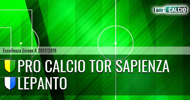 Pro Calcio Tor Sapienza - Lepanto
