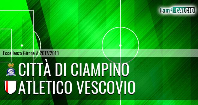 Città di Ciampino - Atletico Vescovio