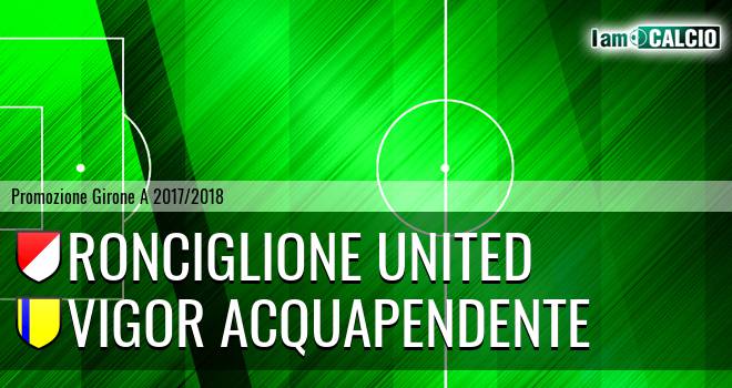 Ronciglione United - Vigor Acquapendente