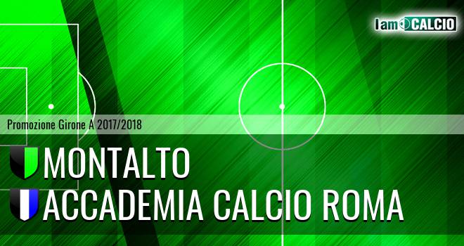 Montalto - Accademia Calcio Roma