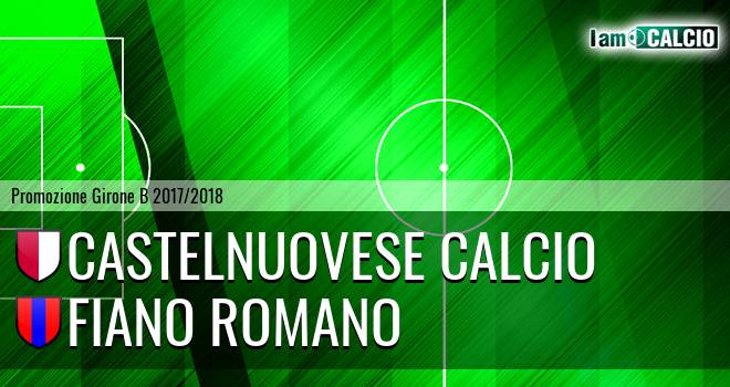 Castelnuovese Calcio - Fiano Romano