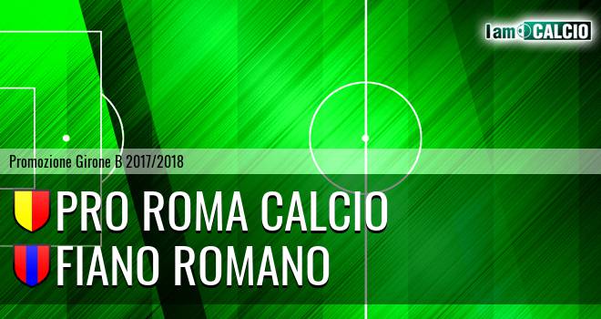 Pro Roma Calcio - Fiano Romano