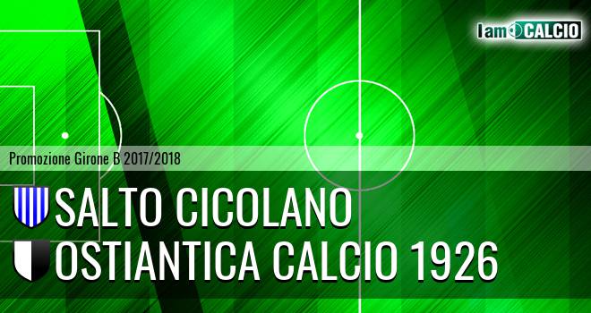 Salto Cicolano - Ostiantica Calcio 1926