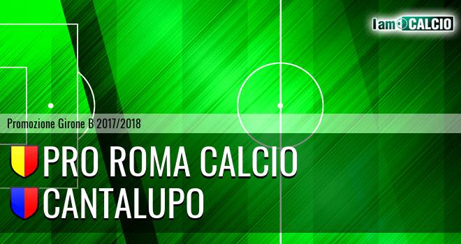 Pro Roma Calcio - Cantalupo