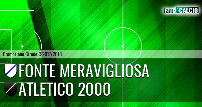 Fonte Meravigliosa - Atletico 2000