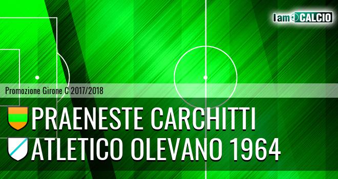 Praeneste Carchitti - Atletico Olevano 1964