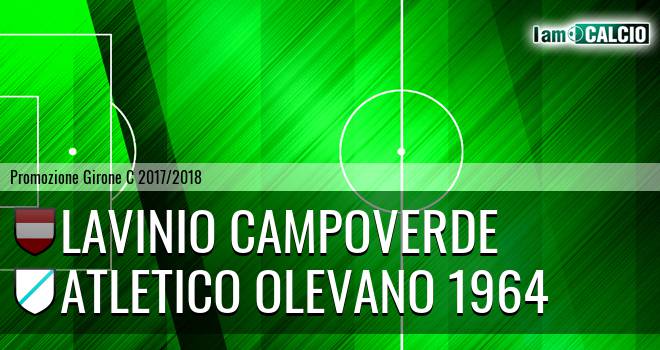 Lavinio Campoverde - Atletico Olevano 1964