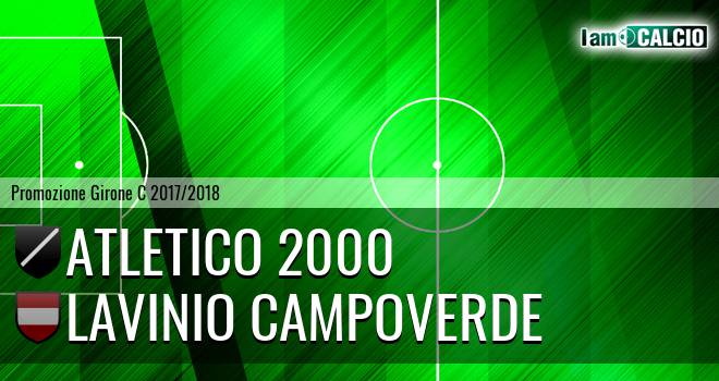 Atletico 2000 - Lavinio Campoverde