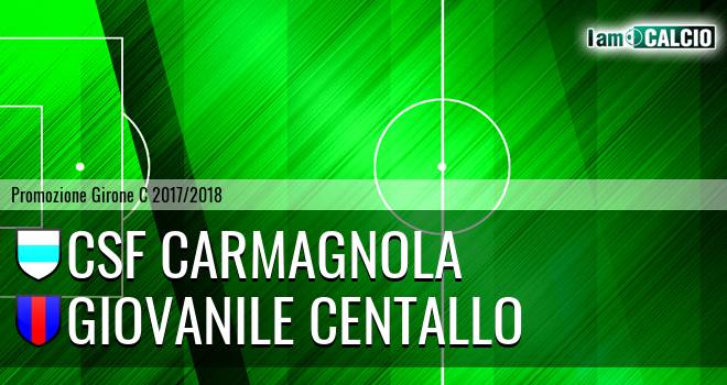 Csf Carmagnola - Giovanile Centallo