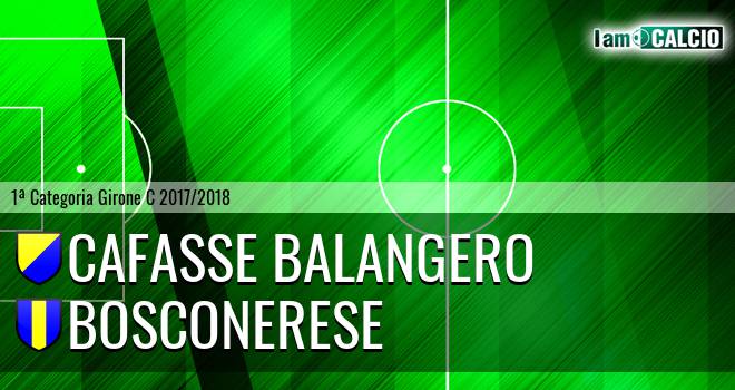 Cafasse Balangero - Bosconerese