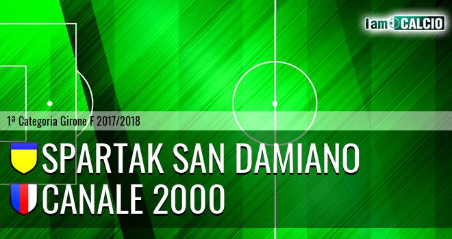 Spartak San Damiano - Canale 2000