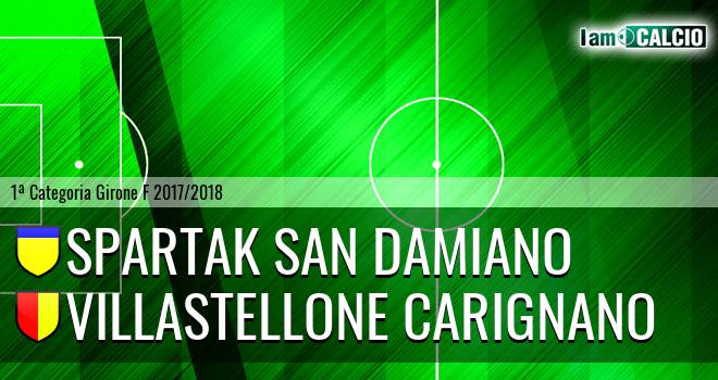 Spartak San Damiano - Villastellone Carignano