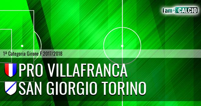 Pro Villafranca - San Giorgio Torino