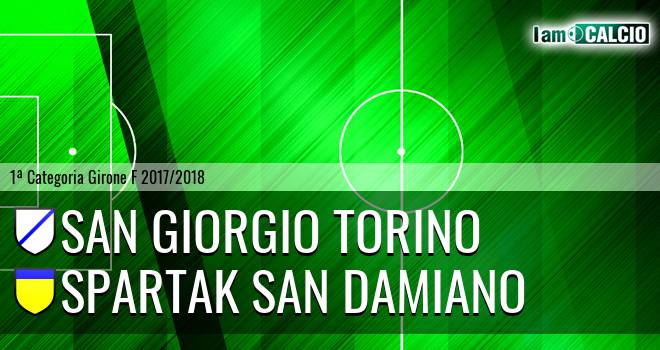 San Giorgio Torino - Spartak San Damiano