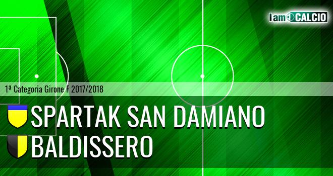 Spartak San Damiano - Baldissero