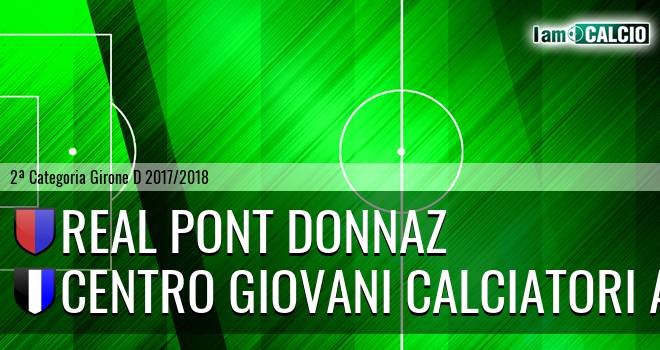 Real Pont Donnaz - Centro Giovani Calciatori Aosta