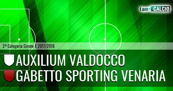 Auxilium Valdocco - Gabetto Sporting Venaria