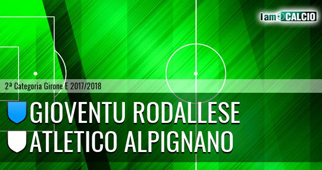 Gioventu Rodallese - Atletico Alpignano