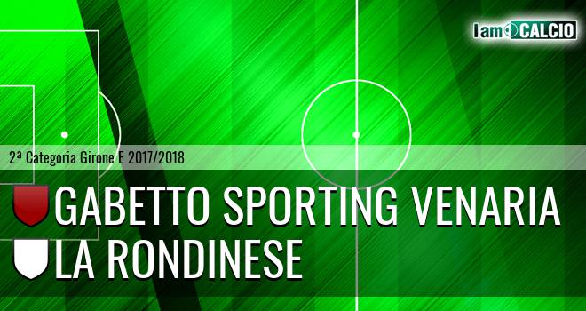 Gabetto Sporting Venaria - La Rondinese