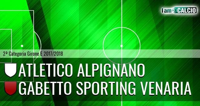 Atletico Alpignano - Gabetto Sporting Venaria
