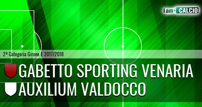 Gabetto Sporting Venaria - Auxilium Valdocco