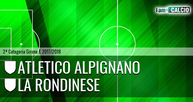 Atletico Alpignano - La Rondinese